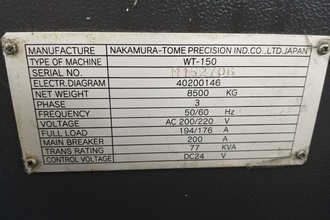NAKAMURA-TOME WT-150 CNC Lathes | Utech CNC (9)